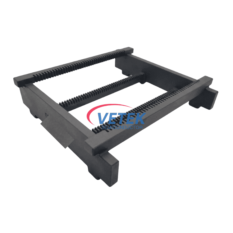 Bád Wafer Brataithe CVD SiC Ard-íonachta